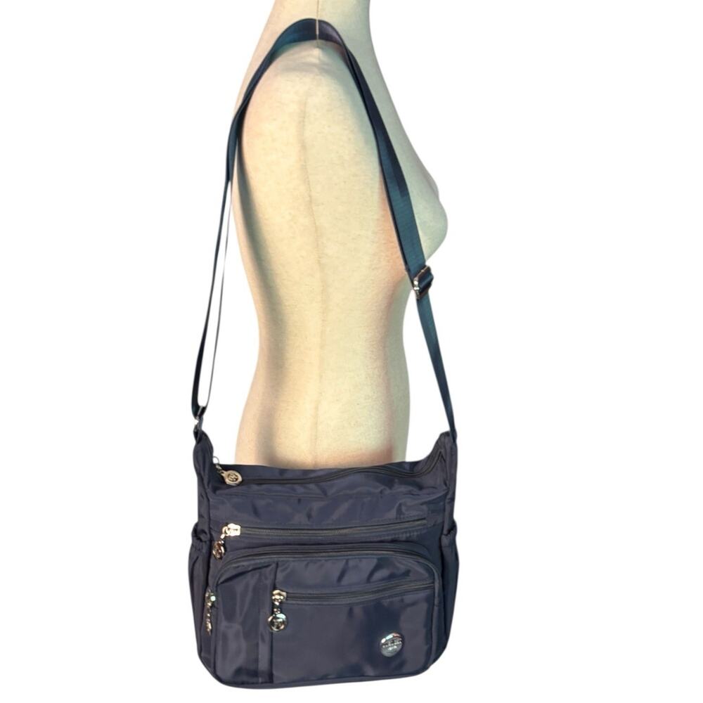 Jieol Shi Fashion Women's Blue Over The Shoulder Purse 12x4x10 Light Life